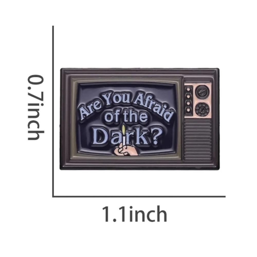 90'S NICKELODEON NOSTALGIA "ARE YOU AFRAID OF THE DARK" TV ENAMEL PIN BROOCH NWT - Picture 6 of 12